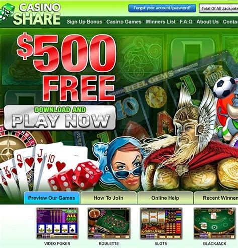 casino share casino download